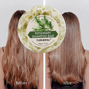 Rosemary Shampoo Soap Bar for Nourishing Hair Repair Gentle Solid Shampoo for All Hair Types