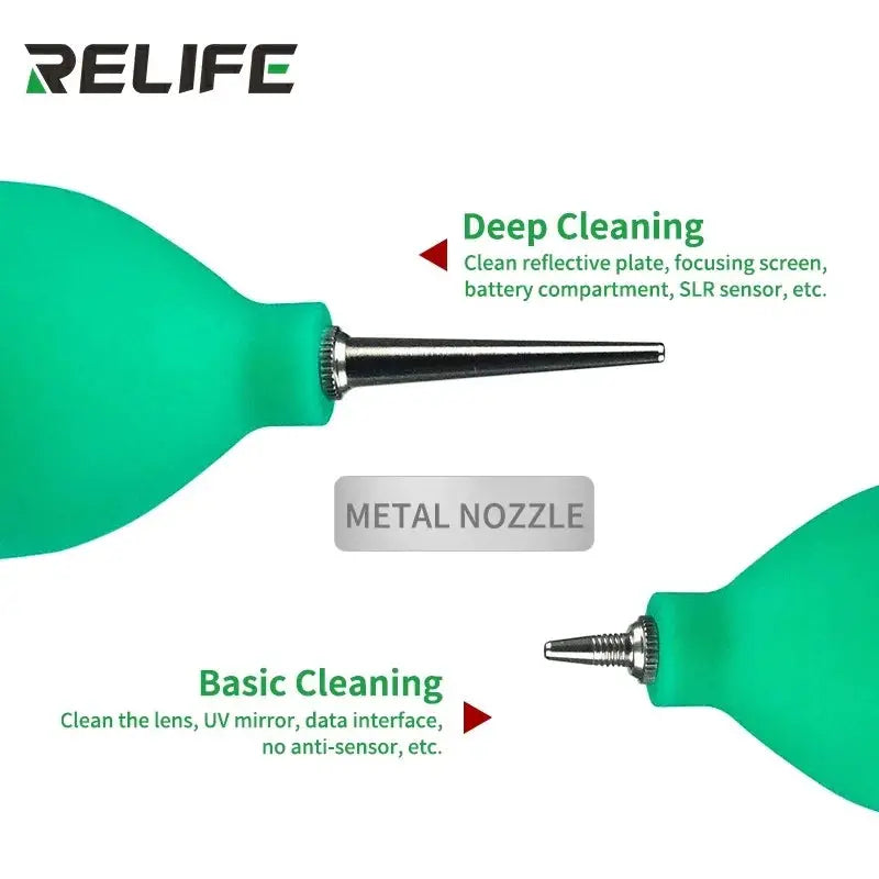 RL043A Long And Short Spray Nozzle Dust Air Blower Cleaner For Phone PCB Keyboard Camera Lens Two Color