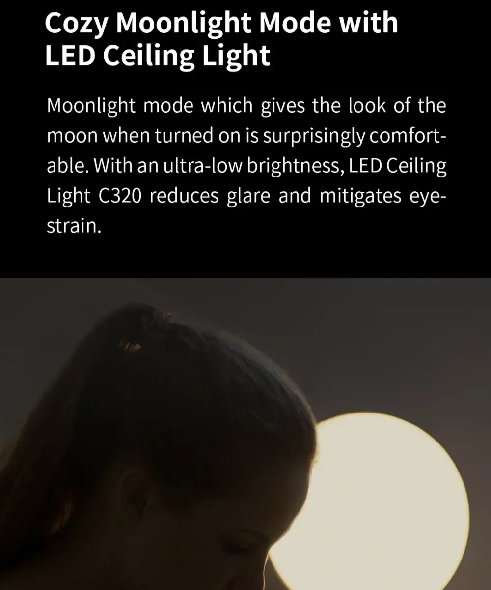 Yeelight Smart LED Ceiling Light PRO by Simples Market, global version, WiFi, 2700–6500K dimmable, HomeKit