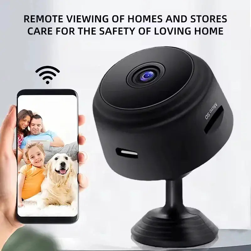 A9 WiFi Mini Camera 1080P Wireless Video Recorder For Smart Home Monitoring Infants And Pets