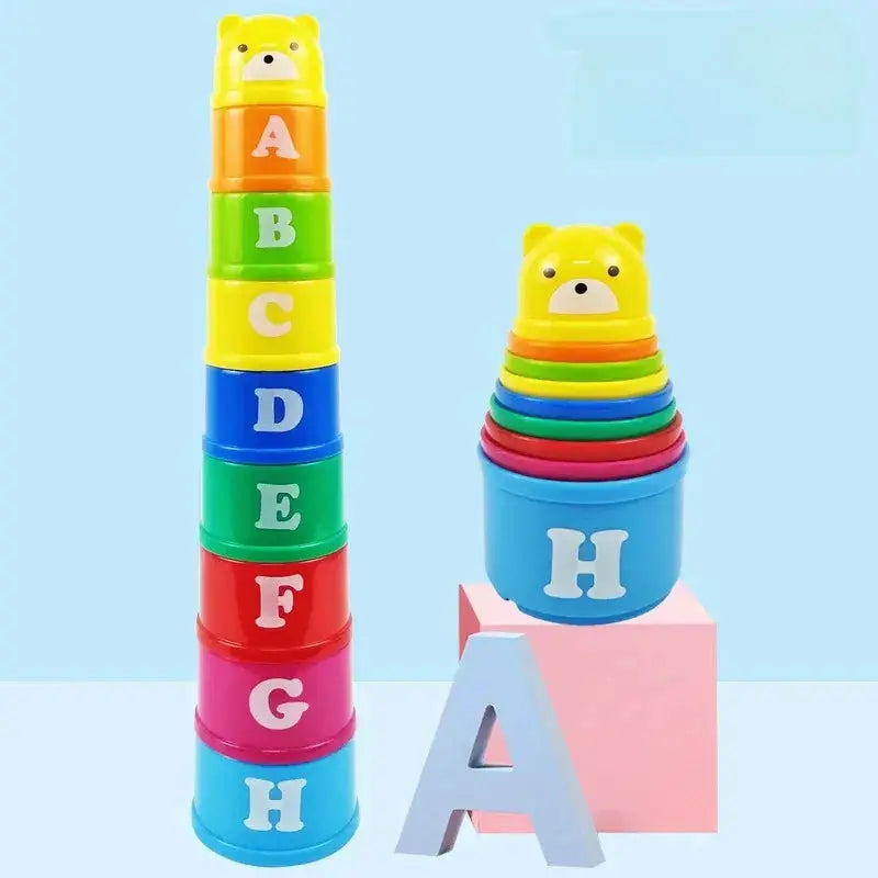 Kid Brain Response Battle Fold Cup Hand Speed Competition Stacking Game For Toddlers Early Education Puzzle Board Games