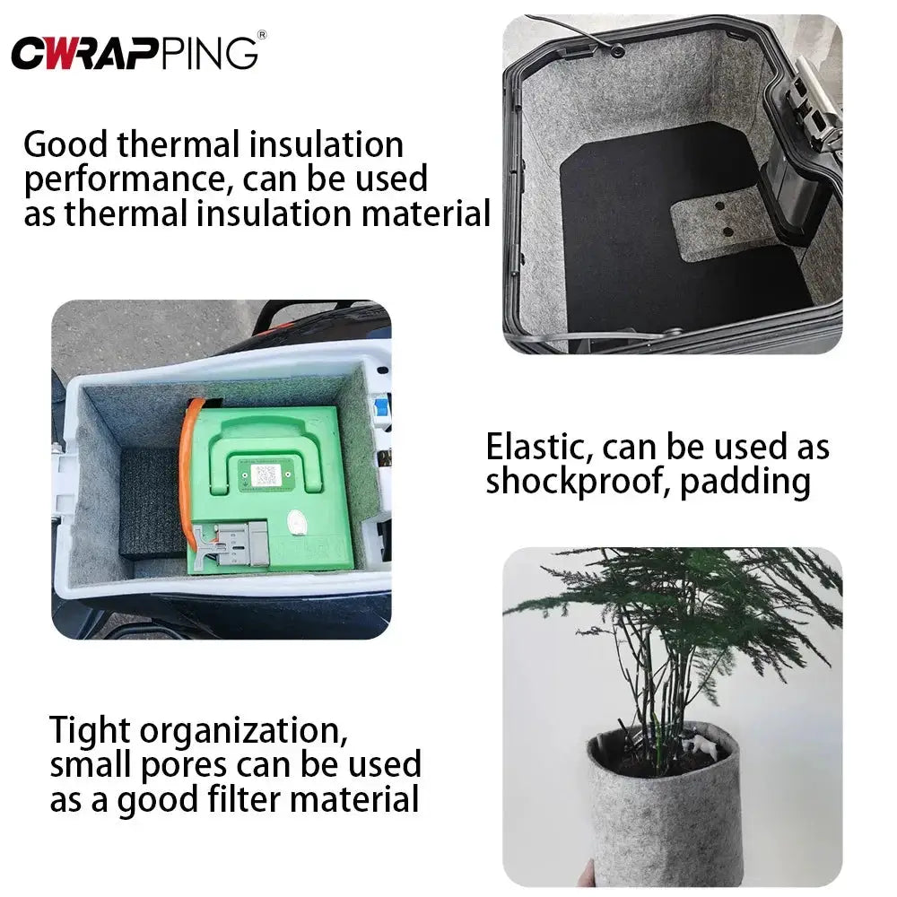 Simples Market car lining carpet felt cloth, self-adhesive, high-temperature non-woven insulation for car repair