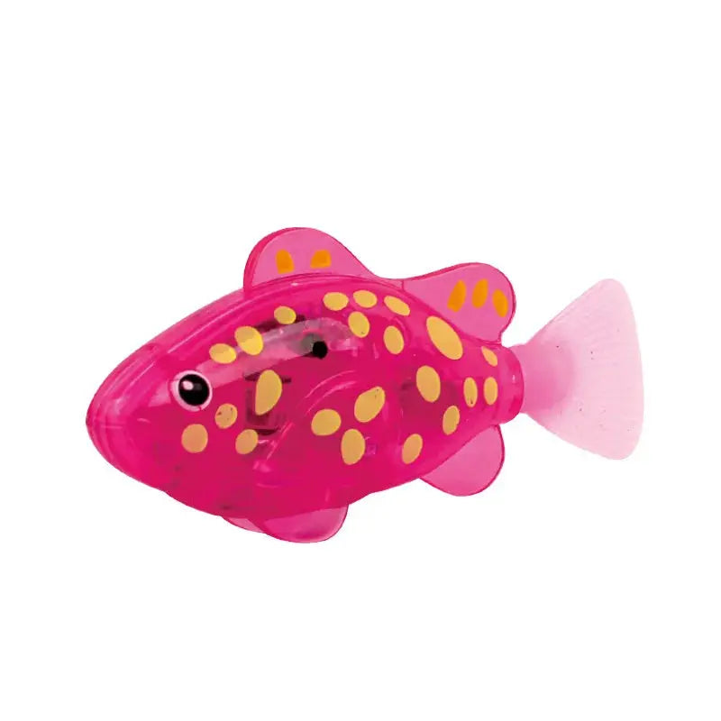 Light Up Baby Bath Toy Clownfish Swimming Electric Sensor Water Play Toy For Kids And Toddlers