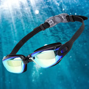 High Definition Swimming Goggles For Adults Silicone Universal Fit Waterproof Anti Fog Electroplating Lenses New Style