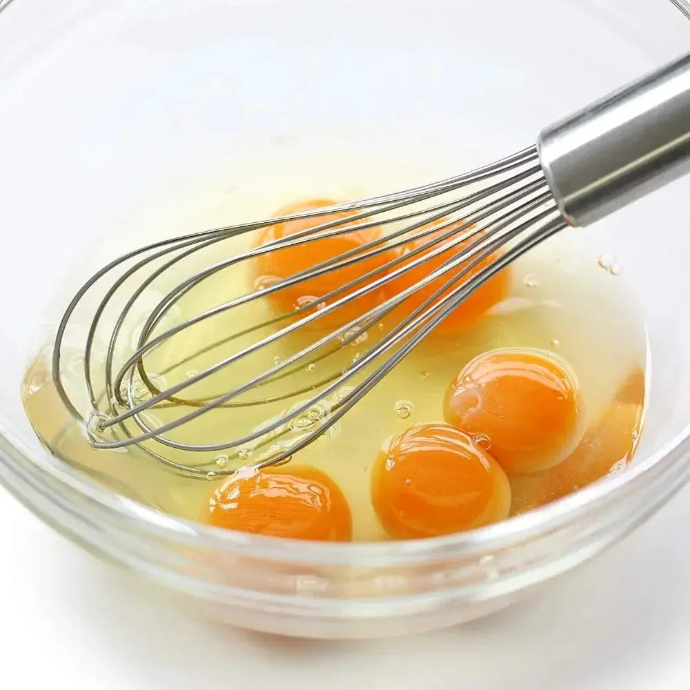 Stainless Steel Balloon Egg Whisk 8 Inch 10 Inch 12 Inch Beater for Eggs Cream Batter Kitchen Tools KC0231