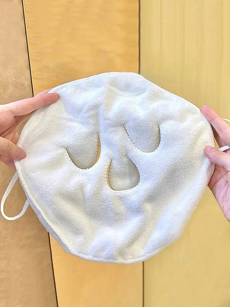 Hot And Cold Compress Face Towel With Soft Skin Friendly Fabric For Steam Heating And Wet Applications