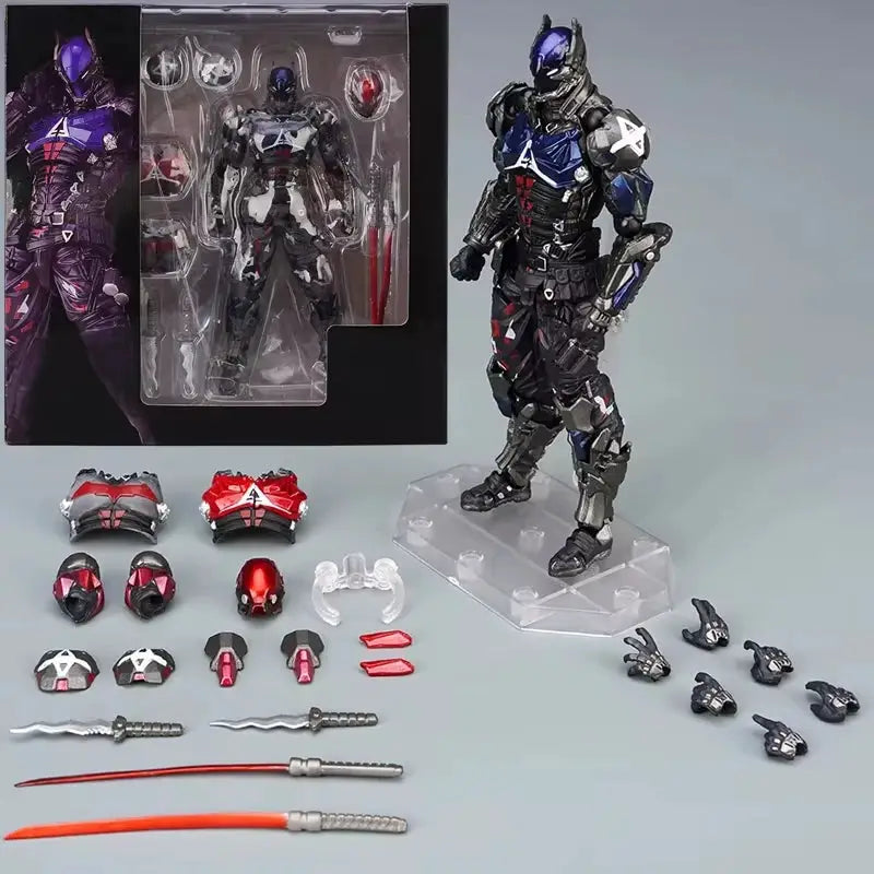 Amazing Yamaguchi Arkham Knight Batman Red Hood Robin Jason Todd Action Figure Collectible Toy Gift