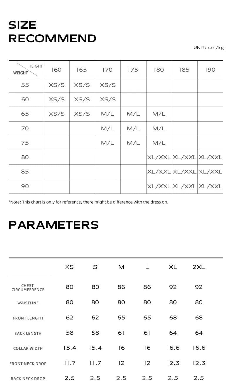 ROCKBROS Bike Vest size chart with chest, waist, and length measurements (XS–XXL)