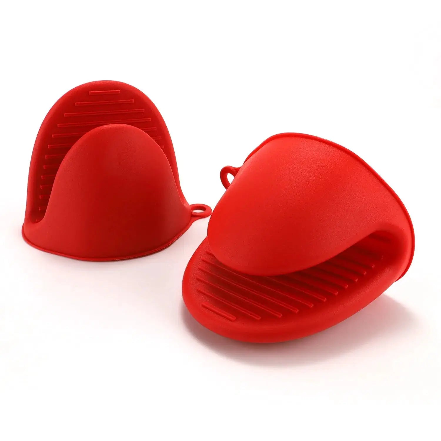 Silicone Heat Resistant Oven Gloves For Microwave And Baking Ovens Thickened Construction