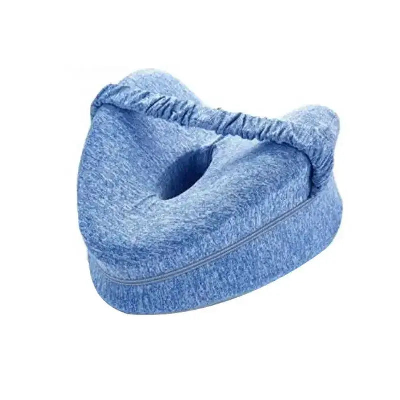 Memory Cotton Leg Pillow for Pregnancy and Side Sleepers Hollow Heart Shape Orthopedic Sciatica Relief Bed Sofa