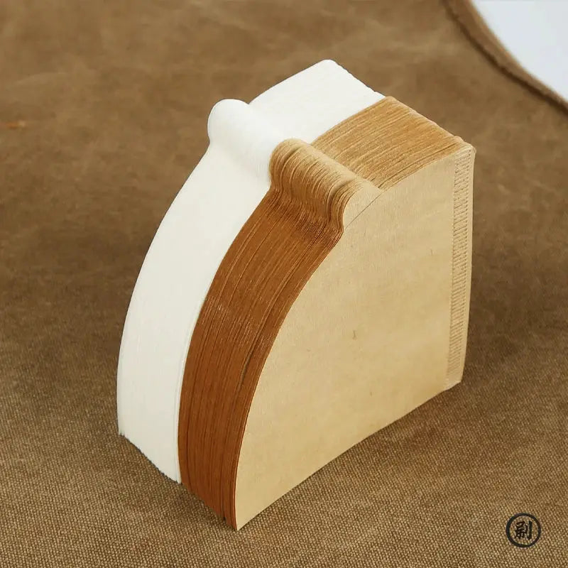Wood Pulp Cone Filter For Pour Over Coffee 1 To 3 Cups Natural Biodegradable Paper Filters Makers Accessories