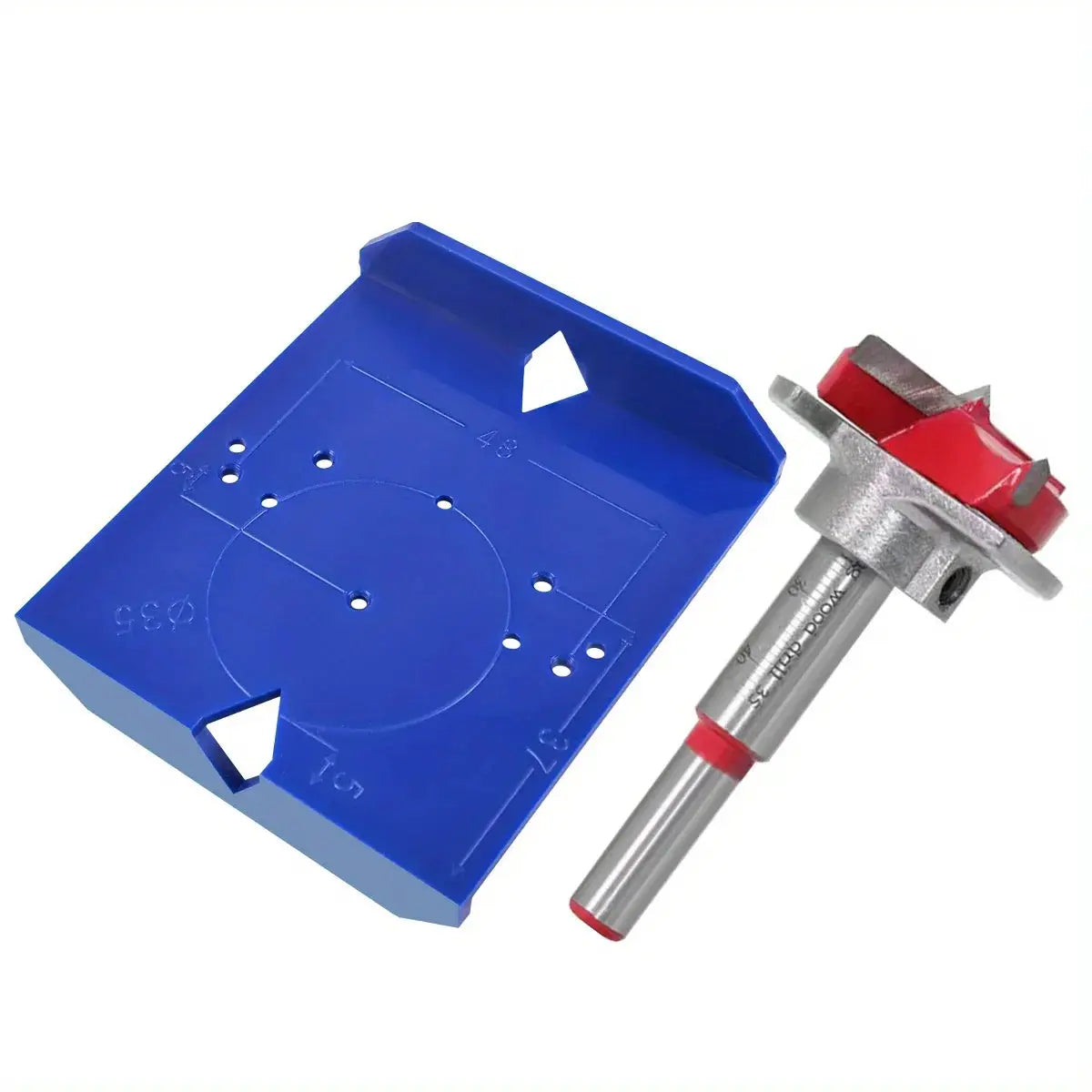 35mm And 40mm Hinge Drilling Locator For Cabinet Doors Punching Positioning Ruler Template Carpentry Installation Tool
