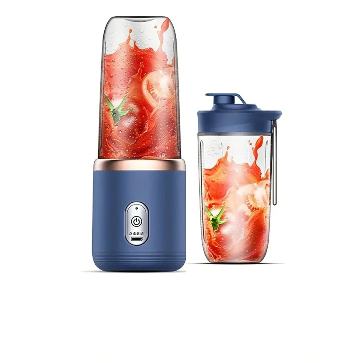 Portable Blender Bottle 6 Blades 150W On The Go Smoothies Juices Ice