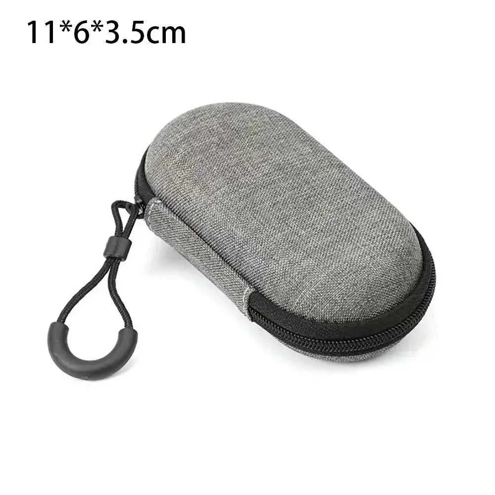 NovaGuard EVA Storage Bag Pouch Compact Zipper Case For AirPods Earphones Phones And Charging Cables