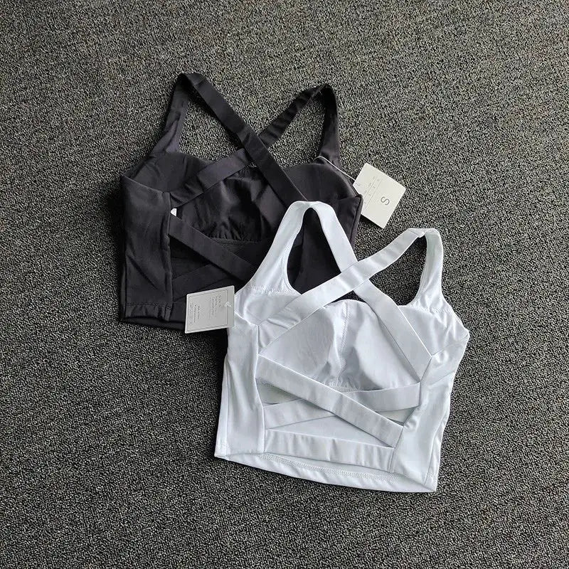 FlexFit Women Push Up Sports Bra Top for Yoga Running and Fitness Breathable Seamless Support