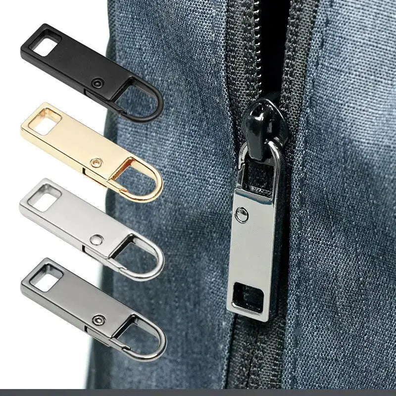 EverEase Multicolor Detachable Zipper Pulls Set Replacement Zipper For Jeans And Backpacks Quick No Sew Repair