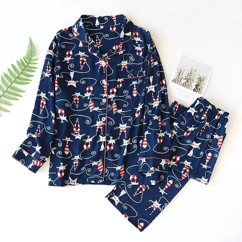 SilkyNest 100 Percent Viscose Pajama Set For Women Long Sleeve Trousers Plus Size 3XL Breathable Spring And Summer Nightwear