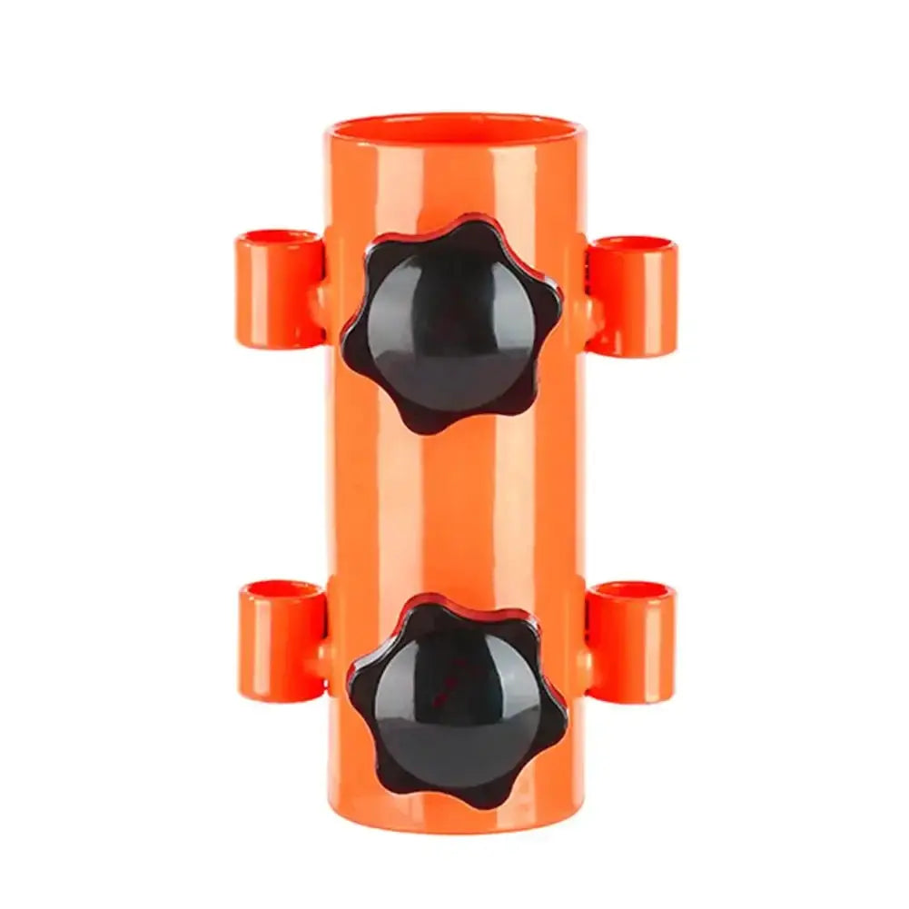 Colorful Ground Holder For Awnings And Tents Windproof Adjustable Steel Pole Support