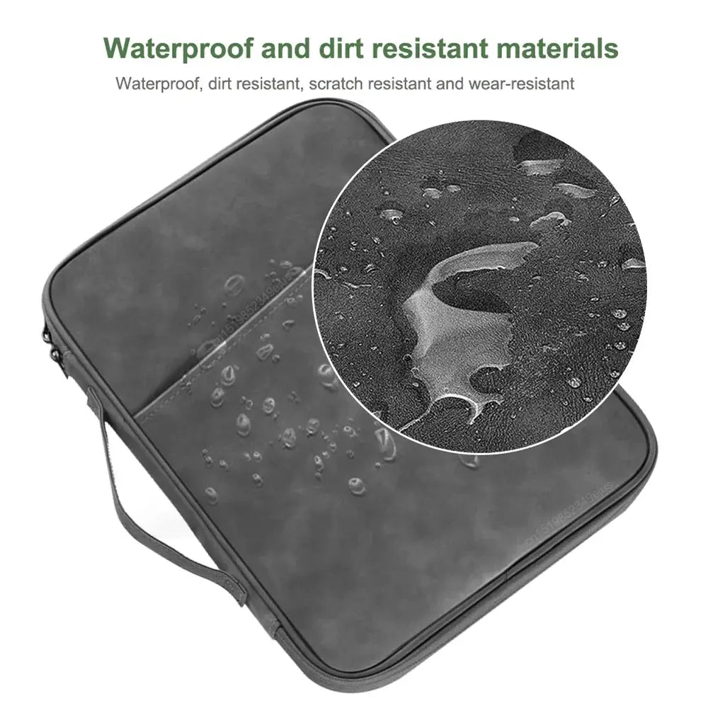 AquaShield Waterproof Tablet Bag Pro Durable Nylon Sleeve Protects iPad Pro and 13 Inch Tablets From Drops and Moisture