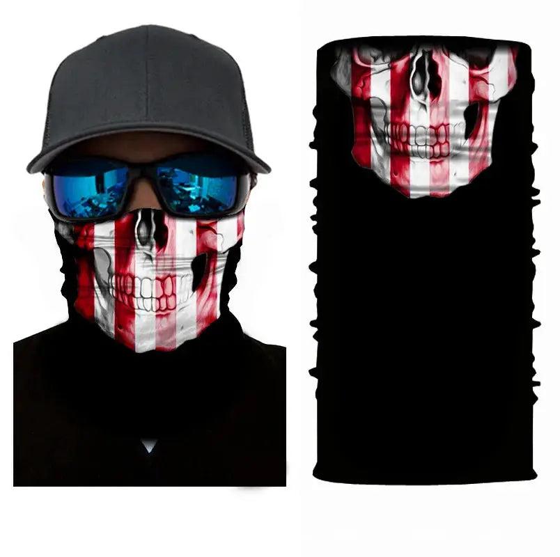Seamless Tactical Neck Gaiter Bandana Scarf For Men Face Mask Balaclava For Cycling Skiing Motorcycle Hiking