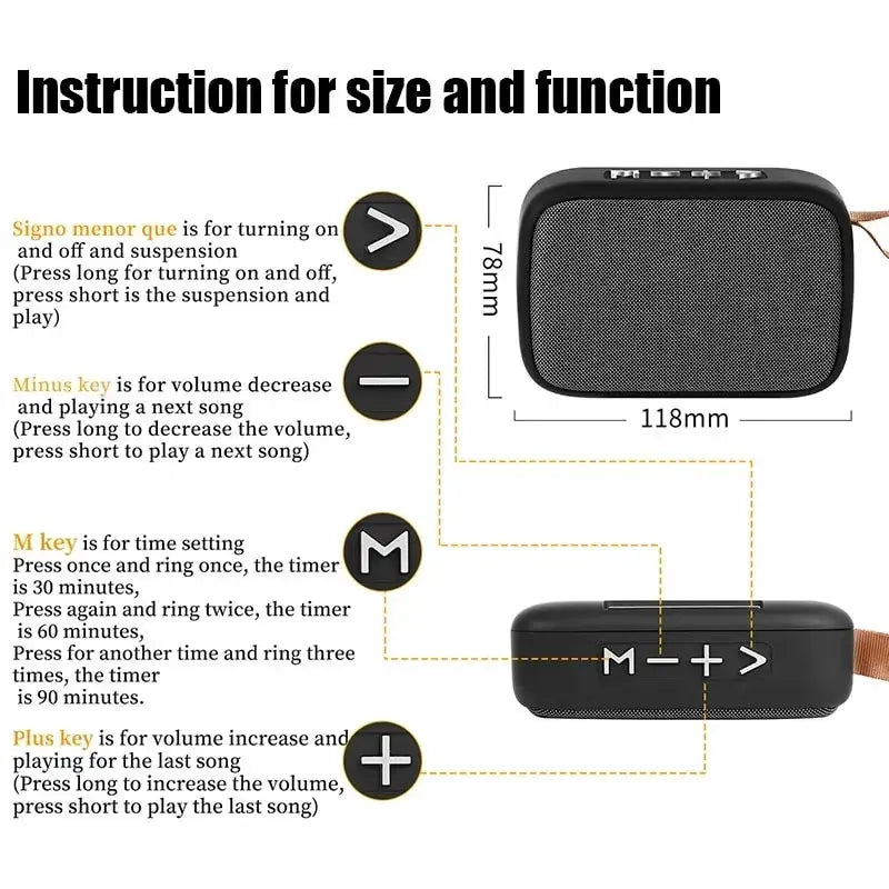 NovaSound Portable Wireless Soundbar With Bluetooth 5.0 Outdoor Indoor HiFi Speaker And Long Battery Life
