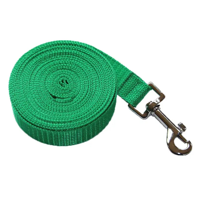 Solid Nylon Dog Leash For Large Dogs Training And Walking With Lengths 1.5m 1.8m 3m 6m 10m 15m 20m 30m 2cm Width