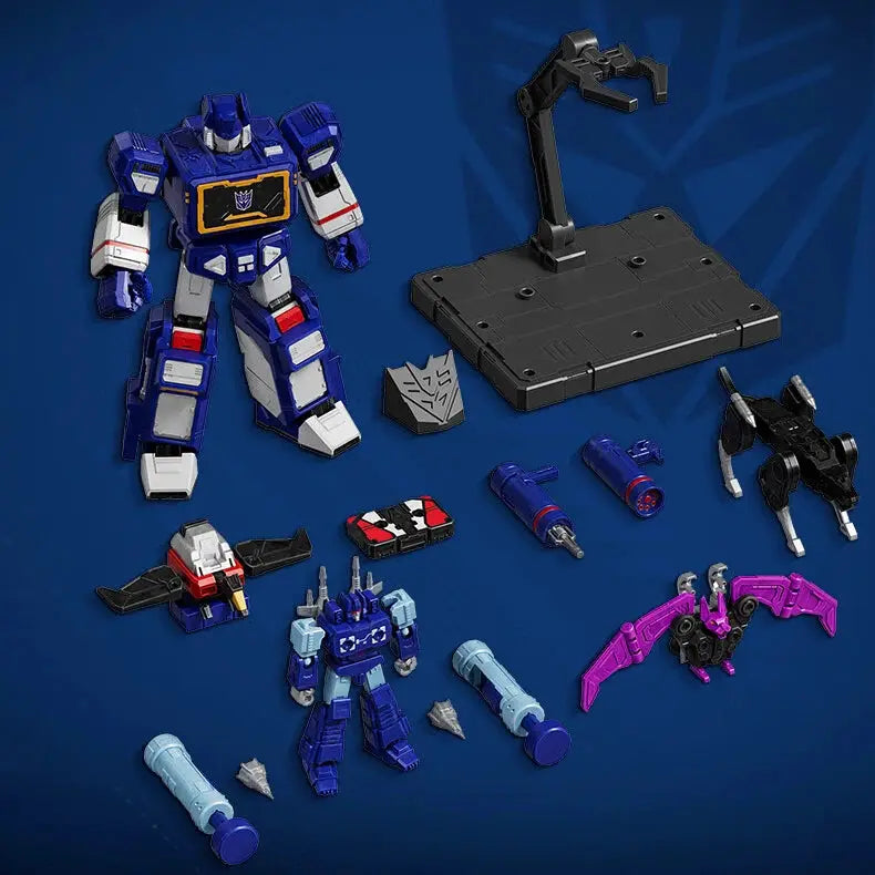 18.5cm Blokees Transformers Tarn Soundwave Orion Pax Optimus Prime IDW Action Edition Decepticons Figure Toy