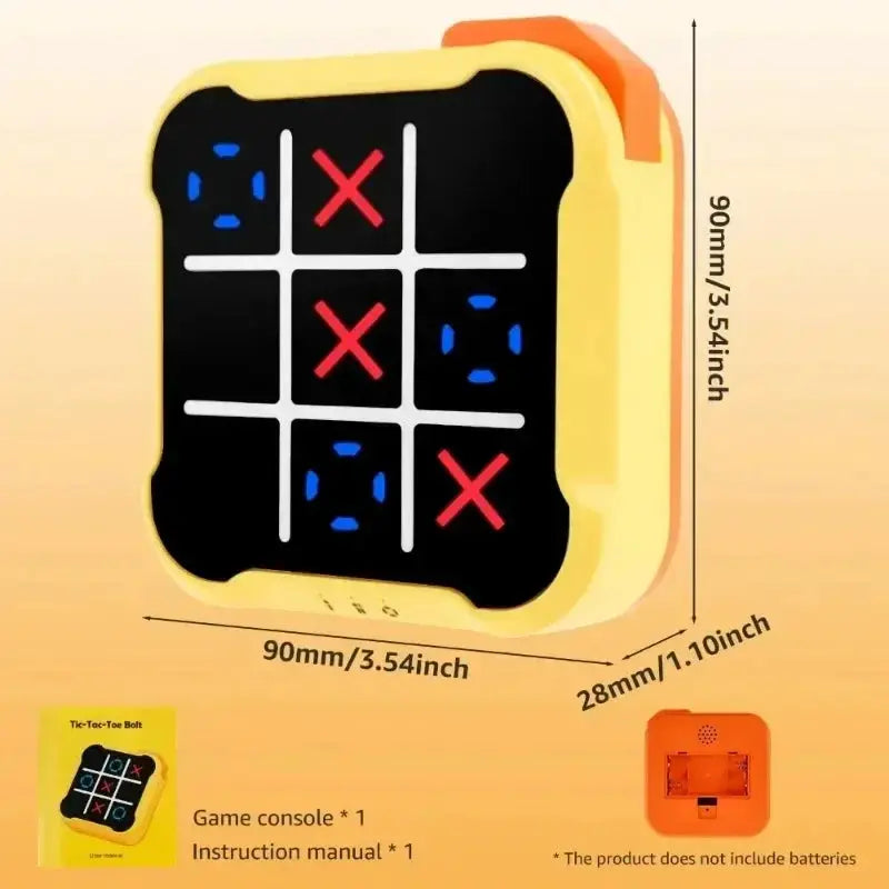 Multifunctional Electronic Tic Tac Toe Game Table Portable Puzzle Board For Adults And Kids Montessori Educational Toy