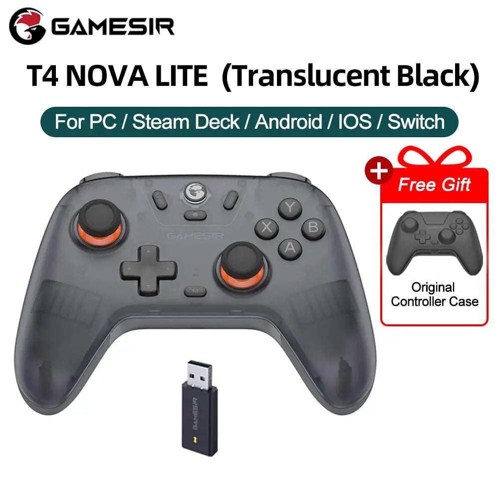 GameSir Nova Lite Controller For Nintendo Switch PC Steam Android iOS Hall Effect Joysticks With Dual Rumble