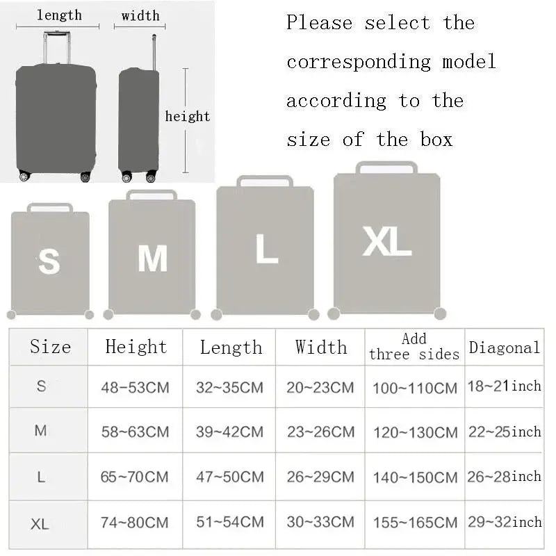 TravelGuard Stretch Luggage Cover Fits 18 to 30 Inch Suitcases Protects Against Dust and Scratches