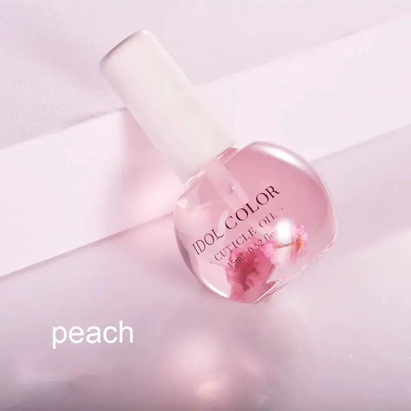 FloraNail 8 Flowers Nail Nutrition Oil With Dried Flower Infusions For Moisturized Cuticles And Nail Growth Support