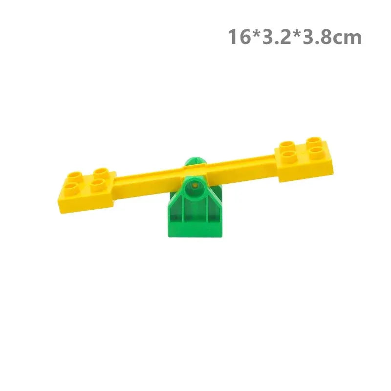 Big Building Blocks Compatible With Slide Swing Seesaw Playground Educational Creative Toy for Kids Gift