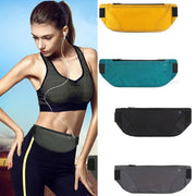 Simples Market fanny pack waist bag; lightweight, waterproof phone pouch; 4 color options (yellow/teal/black/gray)