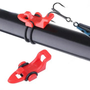 1 Set New Fishing Rod Hook Keeper Clip Hanging Hook Plastic Lure Bait Holder Fishing Accessories