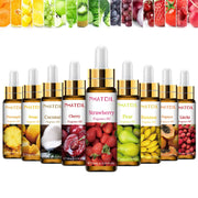Phatoil Sweet Fruit Fragrance Oils Set 10ml For Aromatherapy And Diy Candles Cherry Apple Strawberry Mango Coconut