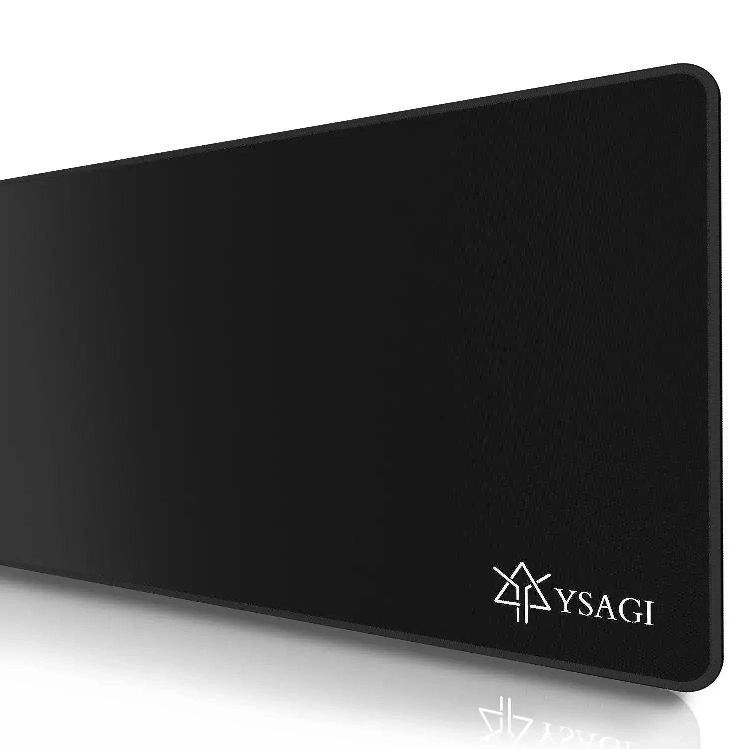 Japanese Sea Wave Large Mouse Pad Anime Black Gaming Extended Desk Mat 3mm Thick Non Slip Rubber Base