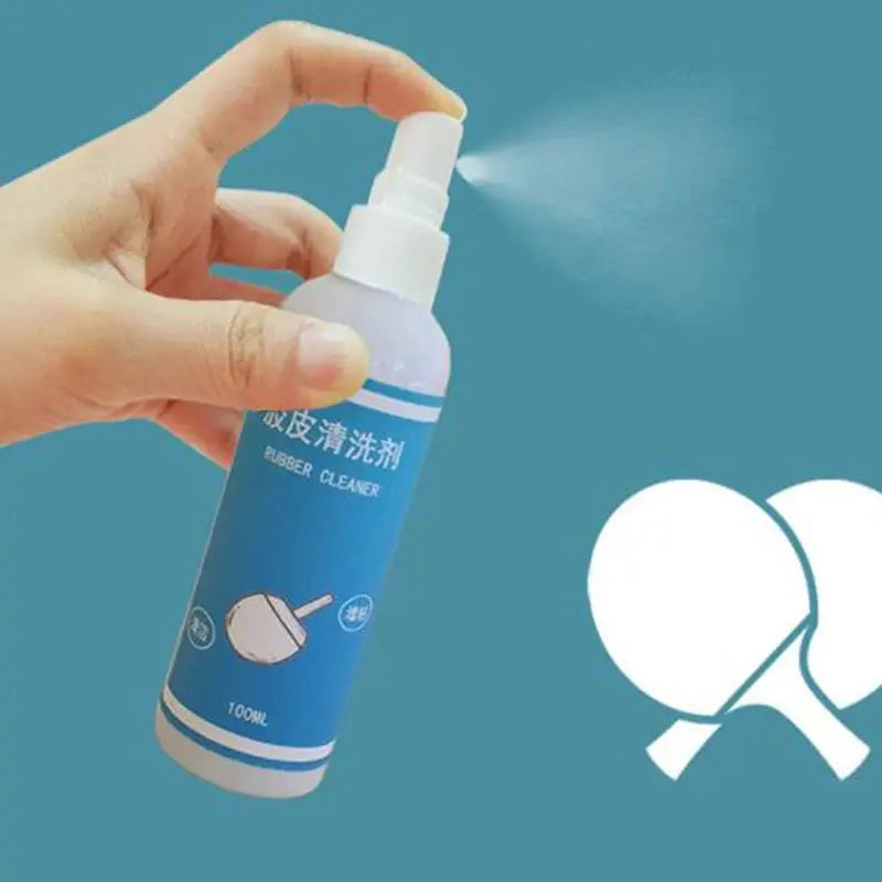 100ml Professional Table Tennis Rubber Cleaning Agent and Tackifier for Racket Prevent Aging