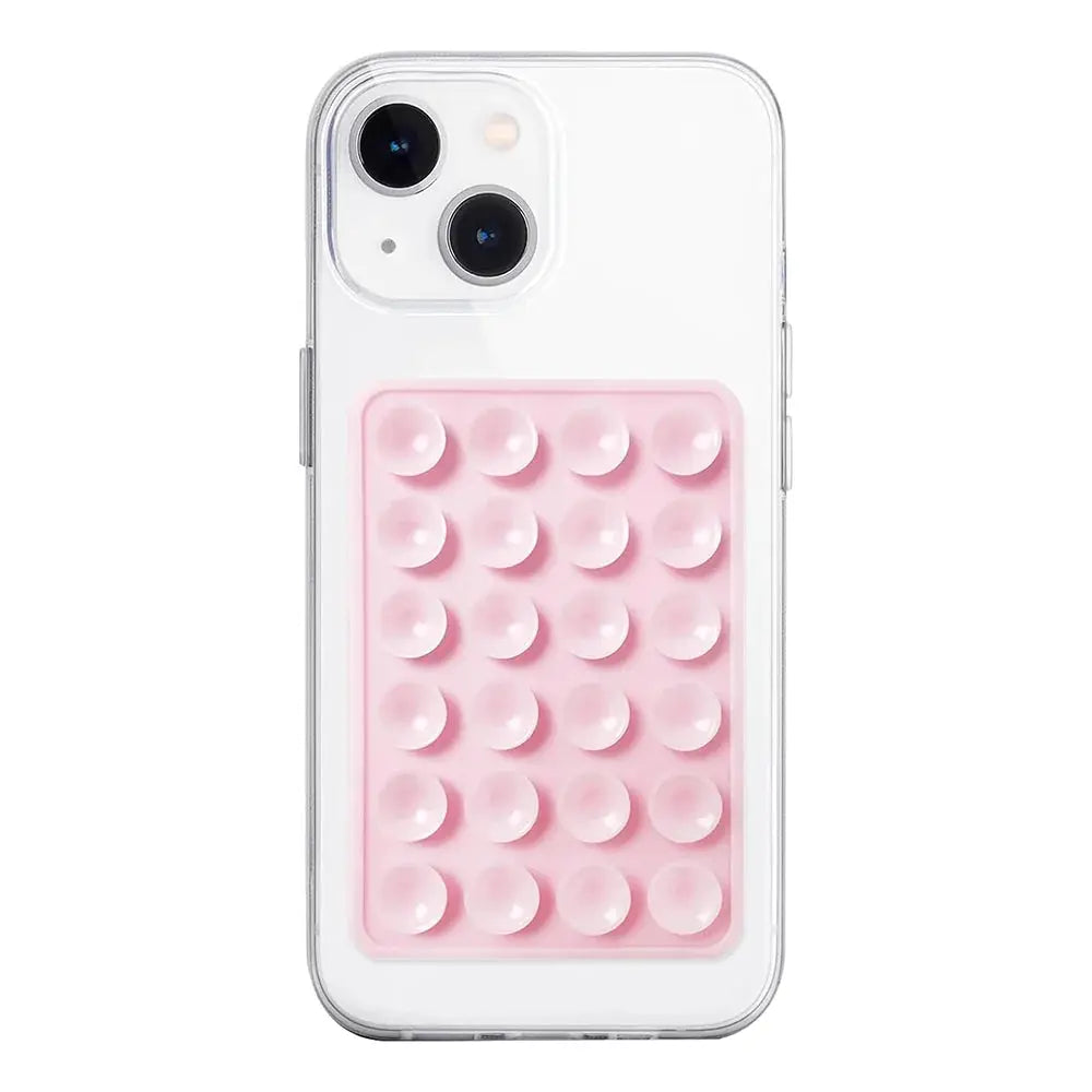Candy Color Silicone Suction Cup Phone Case Mount Non Slip For Hands Free Selfies And Stable Video
