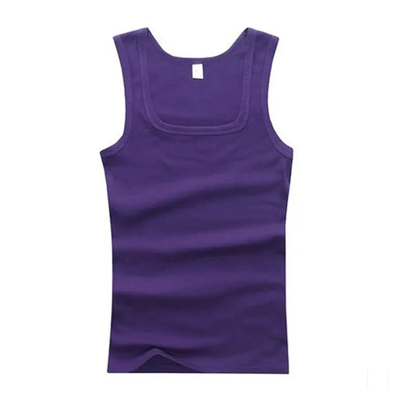 Plus Size Men's Tank Tops Sleeveless Vest For Fitness And Bodybuilding Black White Gray Singlets Casual Wear