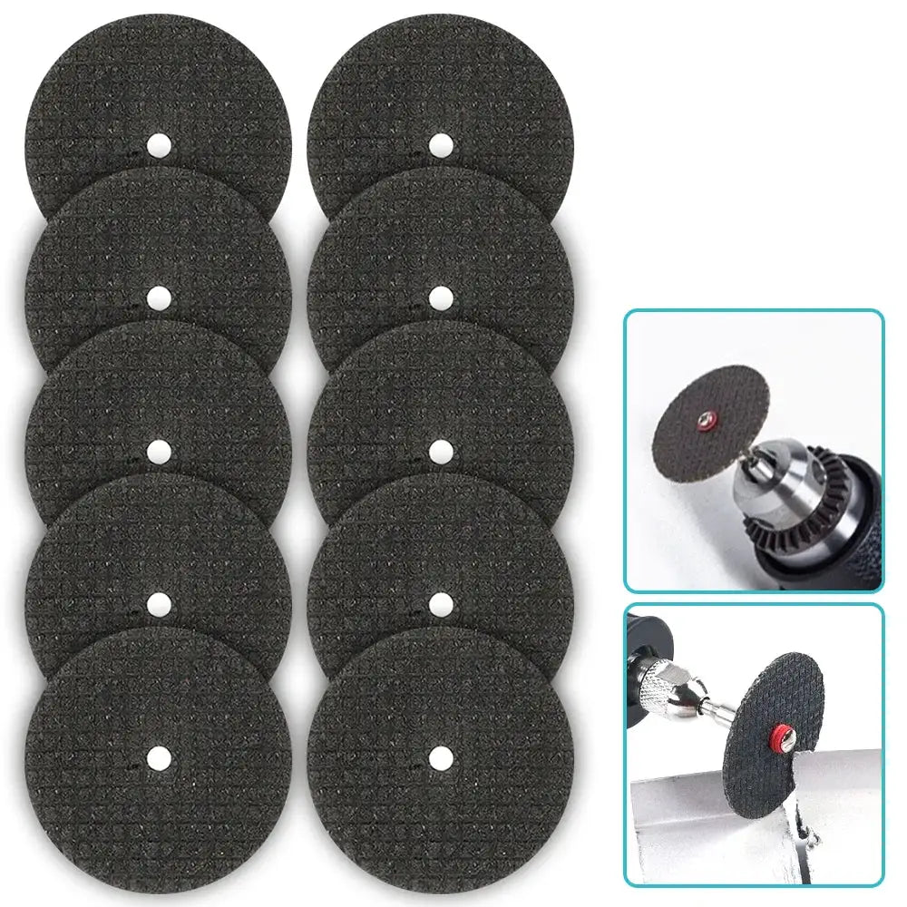 Six To Thirty Two Pcs Mini Circular Saw Blade Set For Dremel Rotary Tools With Sanding Grinding Wheels And Cutting Discs