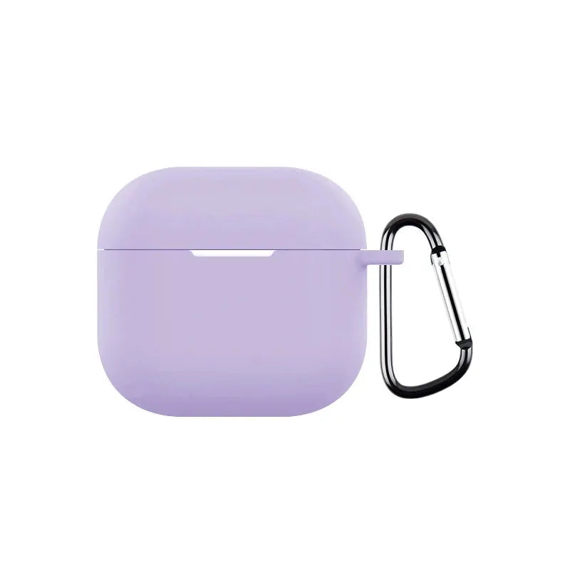 AirGuard Silicone Case For AirPods 4th Gen 2024 Wireless Headset TPU Shockproof And Scratch Resistant With Hook