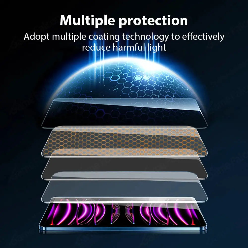 NovaShield Tempered Glass Screen Protector for iPad Pro Air Mini 11 12.9 10.2 Models Ultra Clear and Scratch Resistant