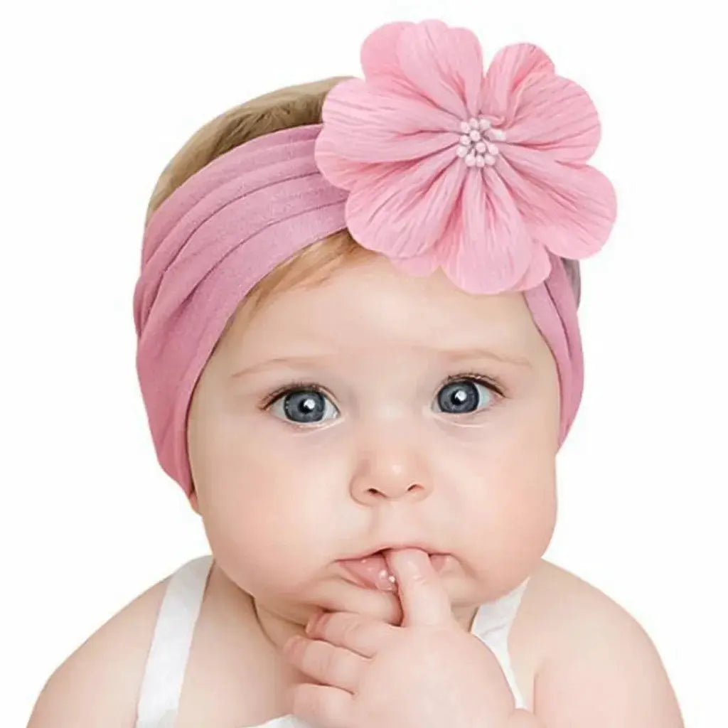 13 Colors Flower Baby Headbands Soft Elastic For Newborn Girls Hair Accessories Pack