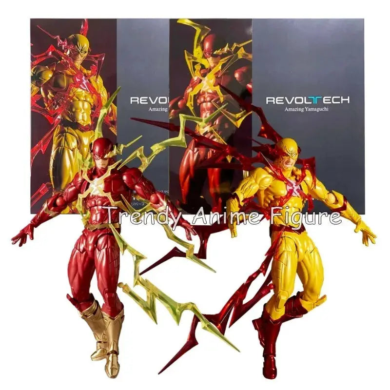 Revoltech Amazing Yamaguchi Flash Action Figure 17cm Movable Kaiyodo Flashpoint Model Collectible Toy