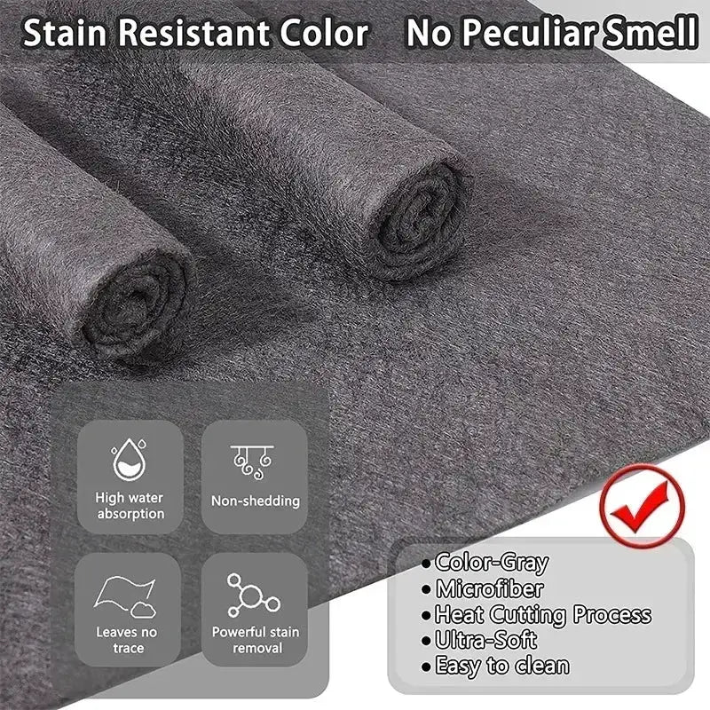 5 To 10 Pcs Magic Cleaning Cloths Microfiber Reusable Rags For Car Windows Mirrors And Household Kitchen Cleaning