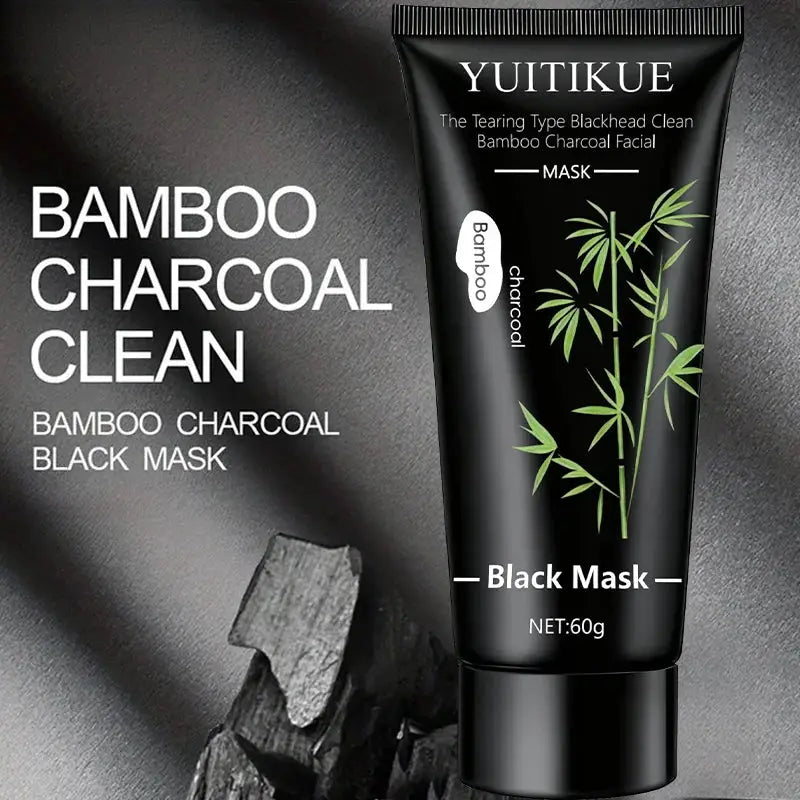 YUITIKUE Bamboo Charcoal Black Mask Tear Off 60g Blackhead Removal