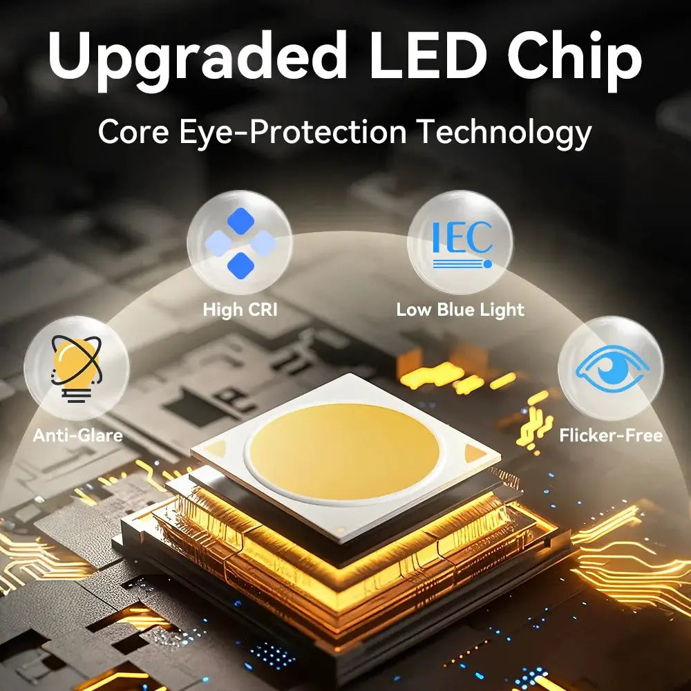GX53 downlight LED chip by Simples Market on a circuit-board for indoor ceiling lighting