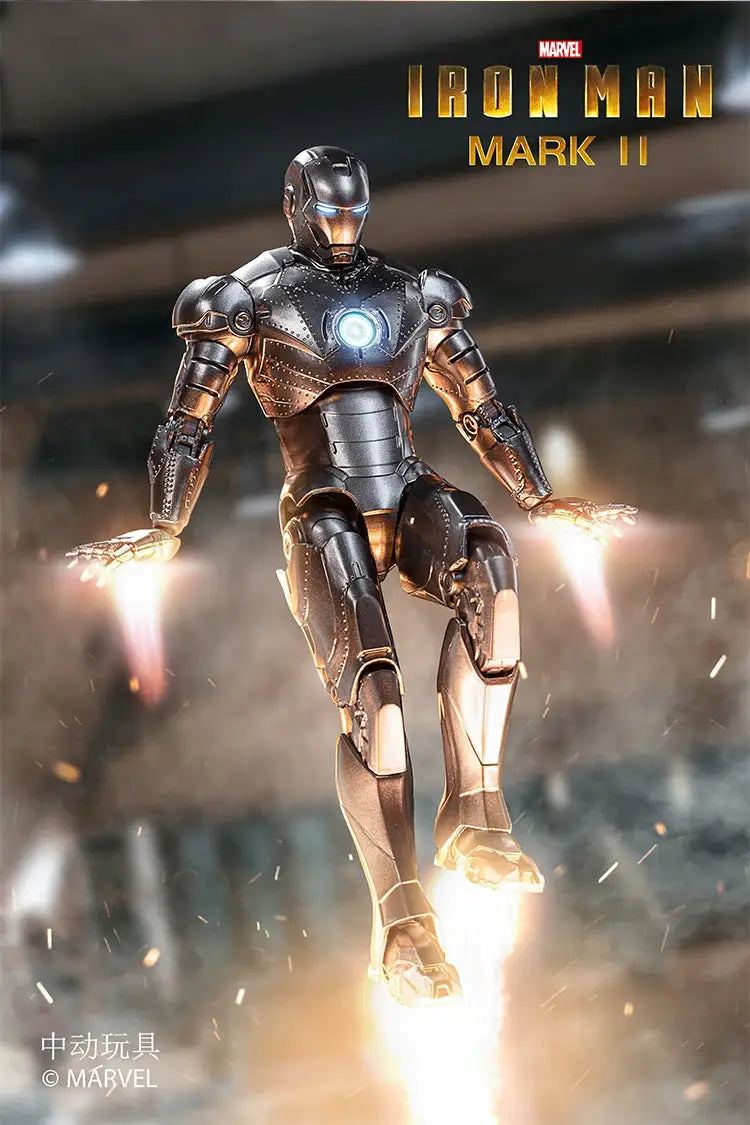 ZDTDS Iron Man Avengers MK37 Hammerhead MK12 MK38 Igor MK9 Iron Patriot War Machine Action Figure Collectible Toy