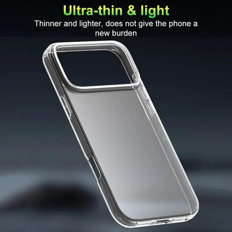 CrystalGuard ClearFlex iPhone 17 Pro Max And 17 Air Case Ultra Thin Transparent Shockproof Protection