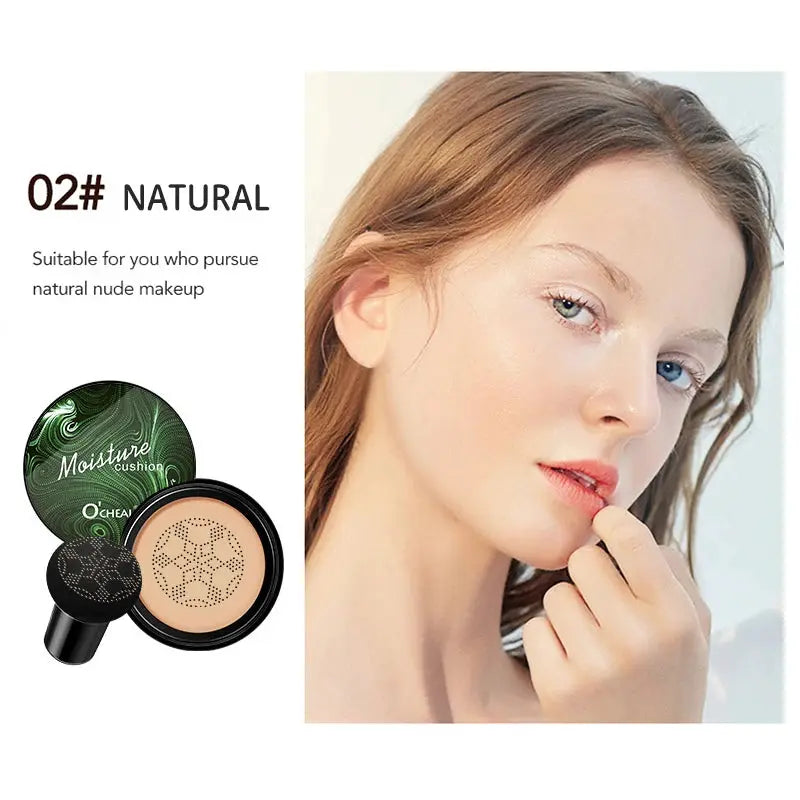 Ocheal BB Cream Air Cushion Compact Medium Coverage Oil Control And Sun Protection